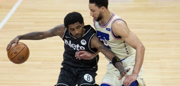 Kyrie Irving y Ben Simmons, dos jugadores que están inmersos en todos los rumores NBA.