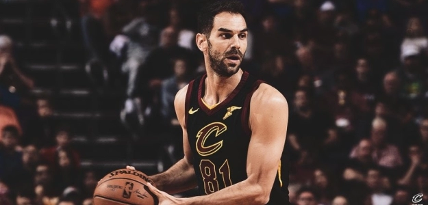 Calderón con los Cavs, donde más cerca estuvo de ganar el anillo. Foto: nba.com