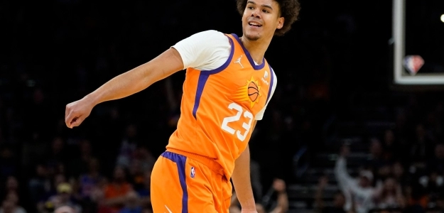 Cameron Johnson, suplente de lujo en Phoenix Suns. Foto: gettyimages