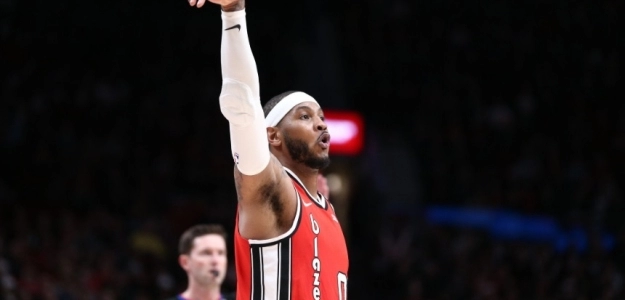 Carmelo Anthony, jugador de Portland Trail Blazers.