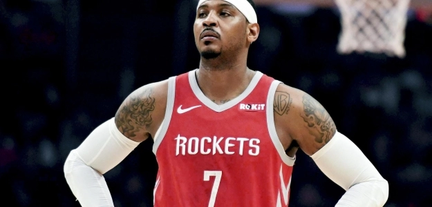 Anthony cuando aún jugaba en Houston. Foto: nba.com