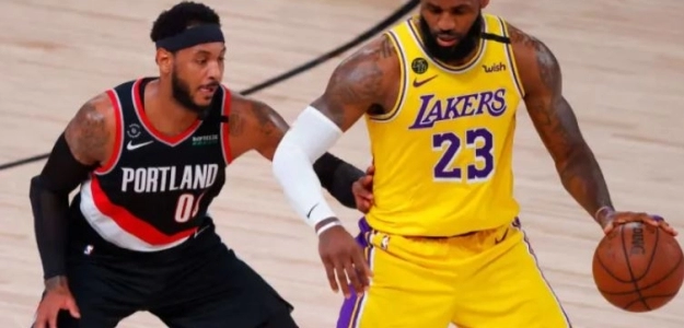 Carmelo Anthony, estrella de Los Angeles Lakers.