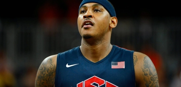 Carmelo Anthony se ofreció para ir al Mundial con EEUU.