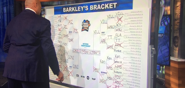 Charles Barkley y 'sus brackets' | Foto: Yahoo