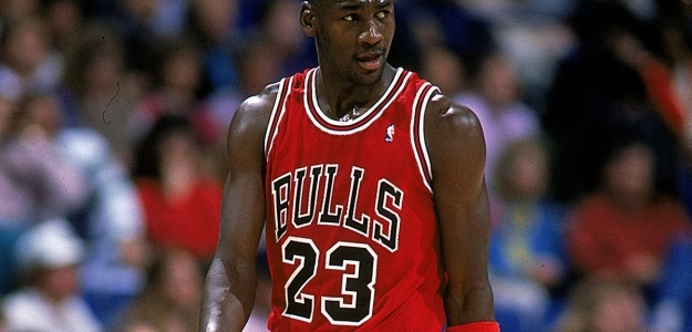 Michael Jordan, estrella de Chicago Bulls.
