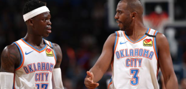 Chris Paul, líder de Oklahoma City Thunder. Foto: gettyimages