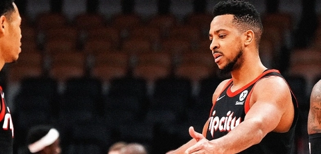 CJ McCollum, estrella del partido.