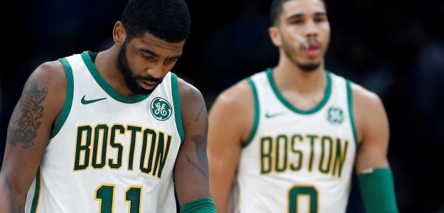 Kyrie Irving y Jayson Tatum, estrellas de Boston Celtics