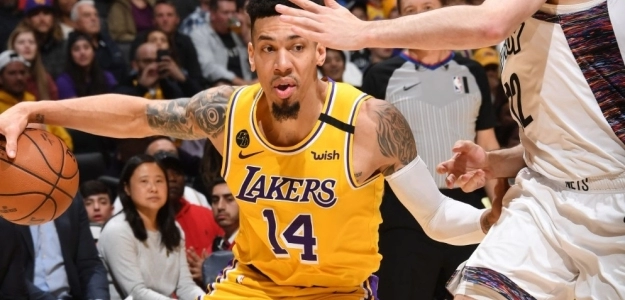 Danny Green, jugador de Los Angeles Lakers.