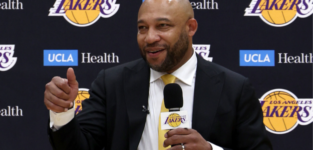 Darvin Ham, entrenador de Los Angeles Lakers. 