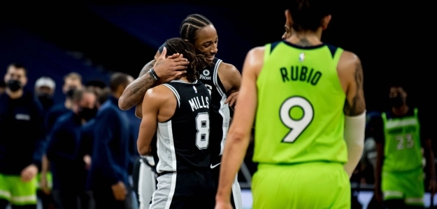 DeMar DeRozan, jugador de San Antonio Spurs.