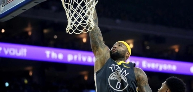 DeMarcus Cousins, jugador de Golden State Warriors.