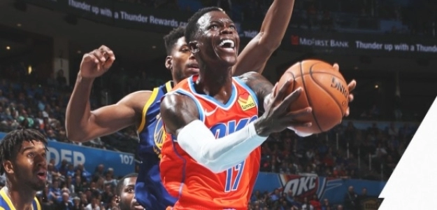 Dennis Schroeder, jugador de Oklahoma City Thunder.