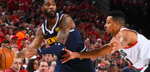 Serie muy intensa entre Blazers y Nuggets.