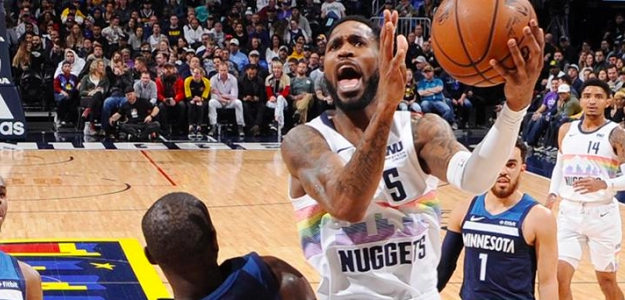 Los Nuggets lograron derrotar a los Timberwolves en el Pepsi Center.