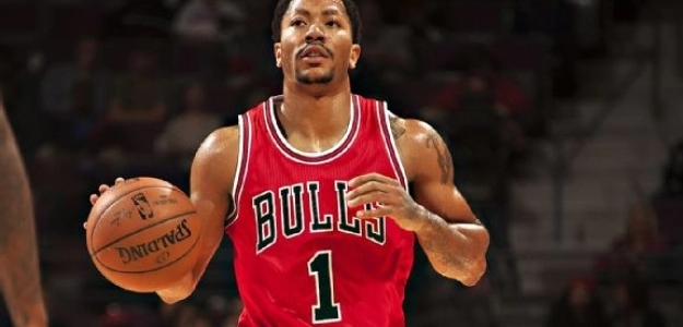 Derrick Rose en su etapa como jugador de Chicago Bulls.