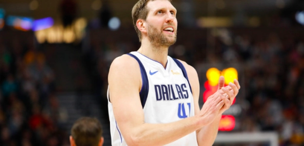 Dirk Nowitzki, jugador de los Mavericks.