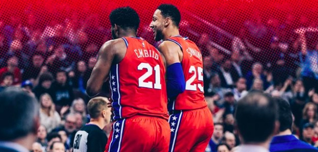 Simmons y Embiid son los pilares sobre los cuales construir. Foto: nba.com