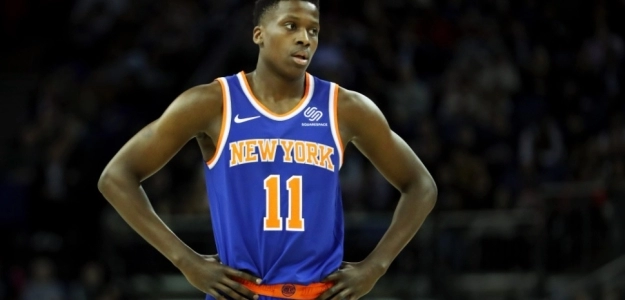 Frank Ntilikina, jugador de New York Knicks.