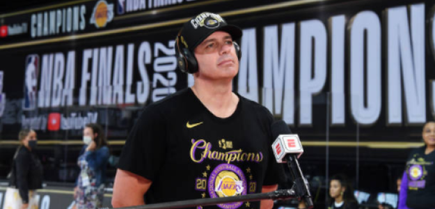 Frank Vogel valora el éxito de Los Angeles Lakers. Foto: gettyimages