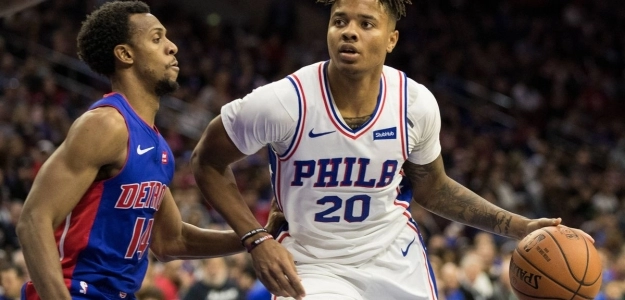 Markelle Fultz, base de los Philadelphia 76ers