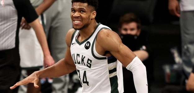 Giannis Antetokounmpo, jugador de Milwaukee Bucks.