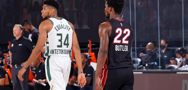 Giannis Antetokounmpo y su preocupación por perder ante Miami Heat. Foto: gettyimages
