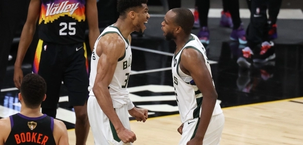 Giannis Antetokounmpo, sueña con Finales NBA. Foto: gettyimages