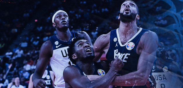 Gobert fue una pesadilla para la defensa americana.