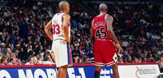Gran Hill & Michael Jordan/nba.com