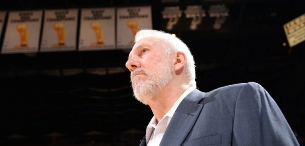 Popovich acumula cinco títulos y muchas marcas al frente de San Antonio. Foto: NBA.com