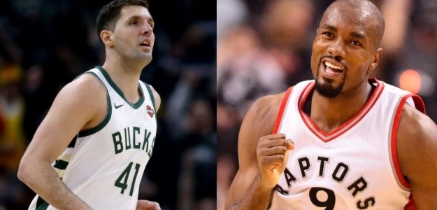 Serge Ibaka y Nikola Mirotic, jugadore españoles de la NBA.