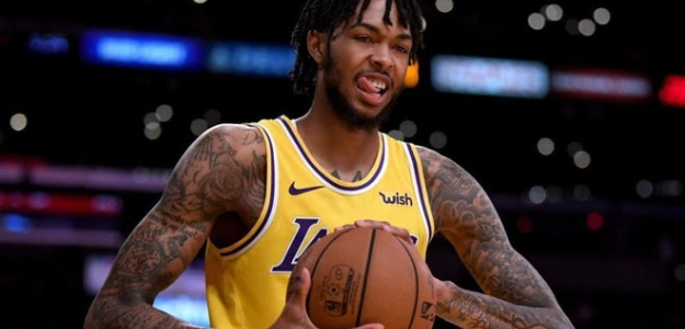 Brandon Ingram, en un partido de esta temporada con los Lakers