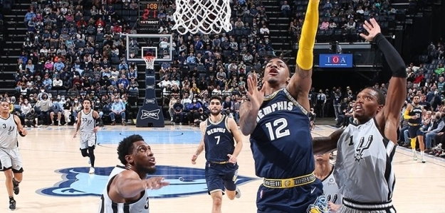 Ja Morant, jugador de Memphis Grizzlies.