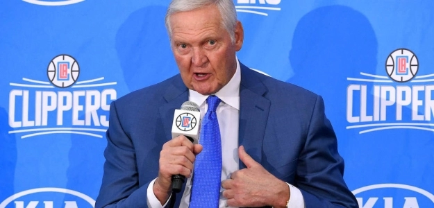 Jerry West, hombre clave en la estructura deportivo de los Clippers.
