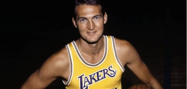 Jerry West, con la camiseta de Los Angeles Lakers de la temporada 1969/70.