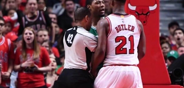 Marcus Smart y Jimmy Butler