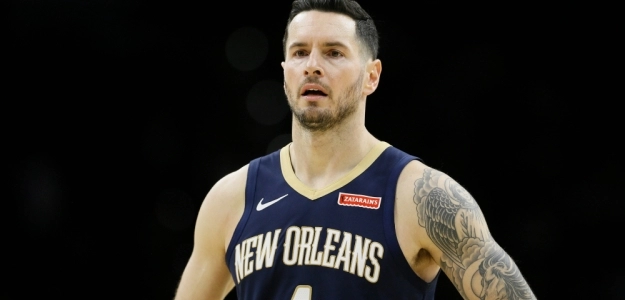JJ Redick en un partido con los New Orleans Pelicans.