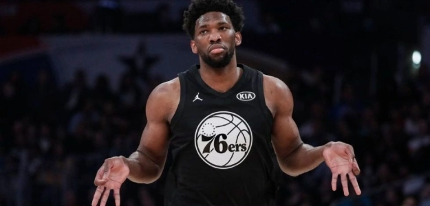 Joel Embiid, en el Partido de las Estrellas del All-Star de Charlotte 2019