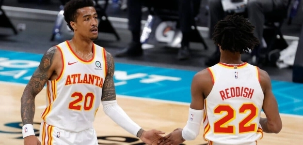 John Collins, jugador de Atlanta Hawks.