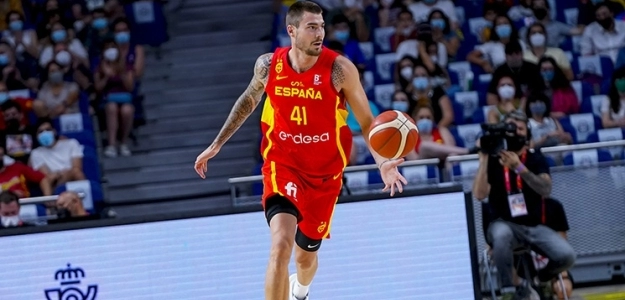 Juancho Hernangómez, jugador de la Selección Española de Baloncesto.