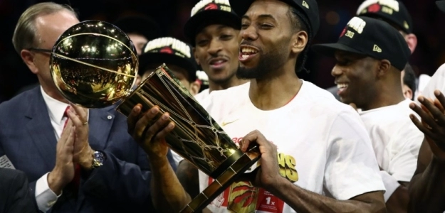 Kawhi Leonard, nombrado Atleta del Año 2019 por Associated Press.