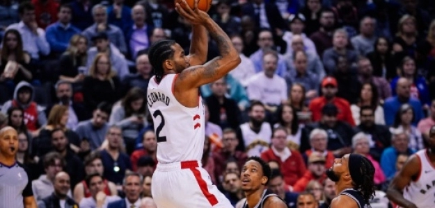 Kawhi Leonard, jugador de Toronto Raptors.