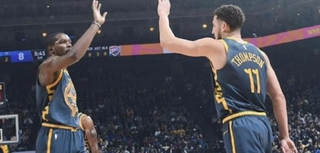 Kevin Durant y Klay Thompson serán agentes libres en 2019.