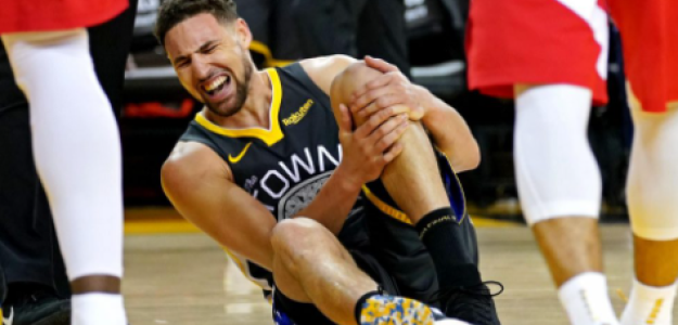 Preocupación en Golden State Warriors: otra grave lesión de Klay Thompson