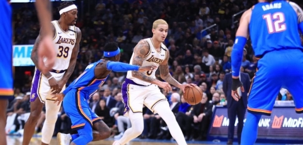 Kyle Kuzma, jugador de Los Angeles Lakers.