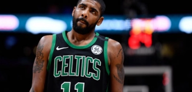 Kyrie Irving, jugador de Boston Celtics. Foto: AAron Ontiveroz/The Denver Post via Getty Images