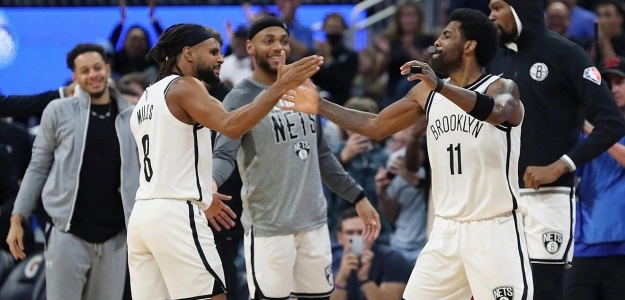 Brooklyn Nets, candidatura anillo con Kyrie Irving. Foto: gettyimages
