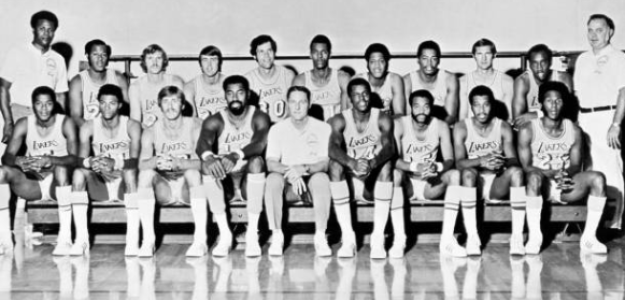 Los Ángeles Lakers 1971/72. Foto: gettyimages