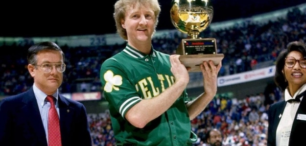Larry Bird, uno de los protagonistas del Concurso de Triples.